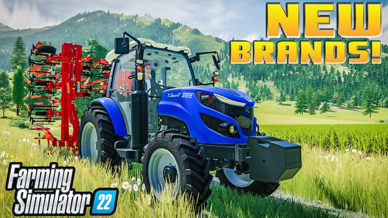 NEW BRANDS!! FARMING SIMULATOR 22 | Iseki, Jungheinrich AND MORE!
