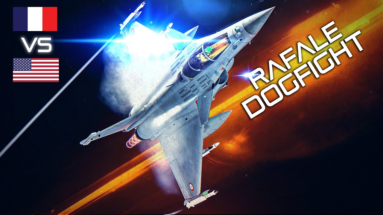 Dassault Rafale против F/A-18C Hornet DOGFIGHT | Цифровой боевой симулятор | DCS |