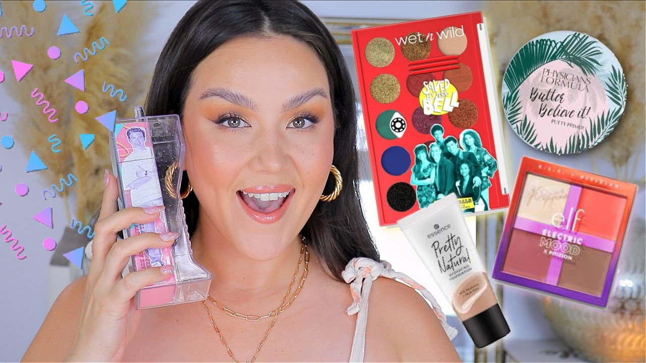 NEW DRUGSTORE MAKEUP TRY ON