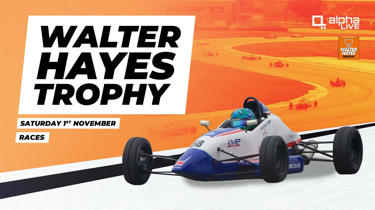 Walter Hayes Trophy 2025 LIVE | Saturday RACES