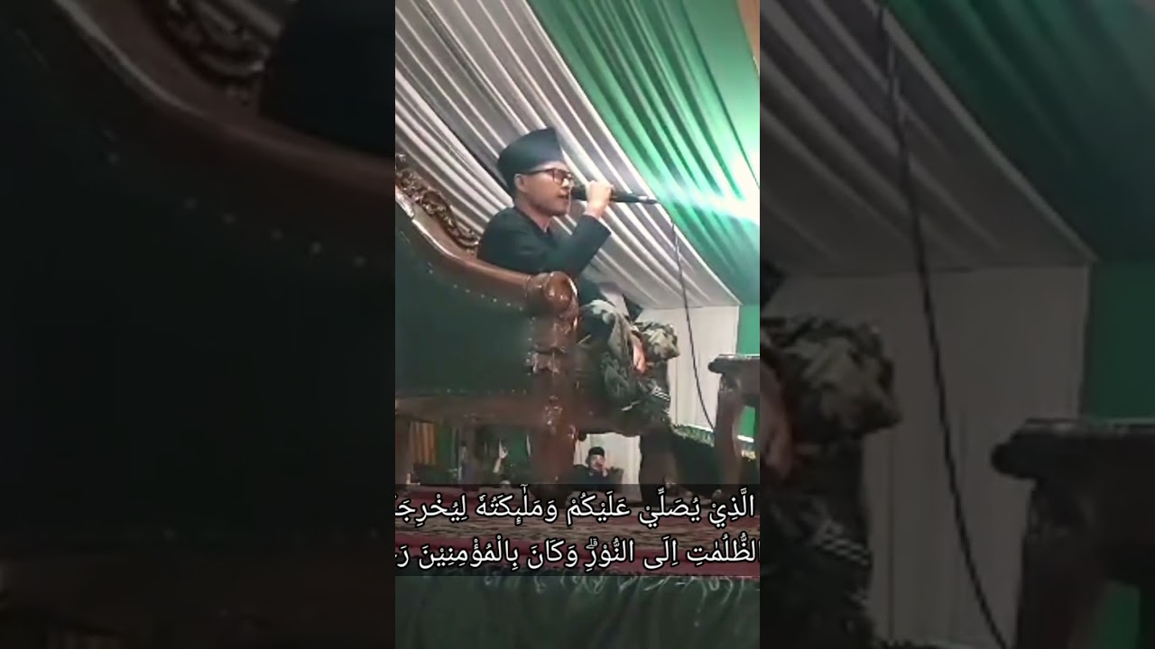 Subhanallah menggelegar!!!!suara ustdz Fikri Haikal qori nasional bikin MERINDING #shortvideo