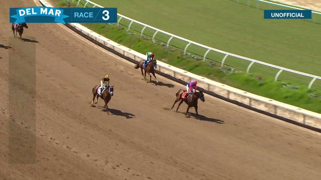 Convo wins race 3 at Del Mar 9/5/26
