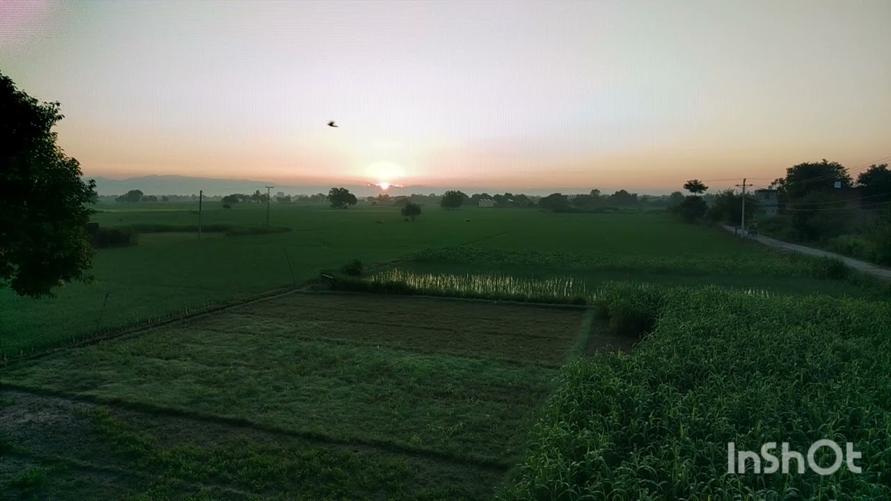 Beautyfull sun view kashmir mountain early morning 