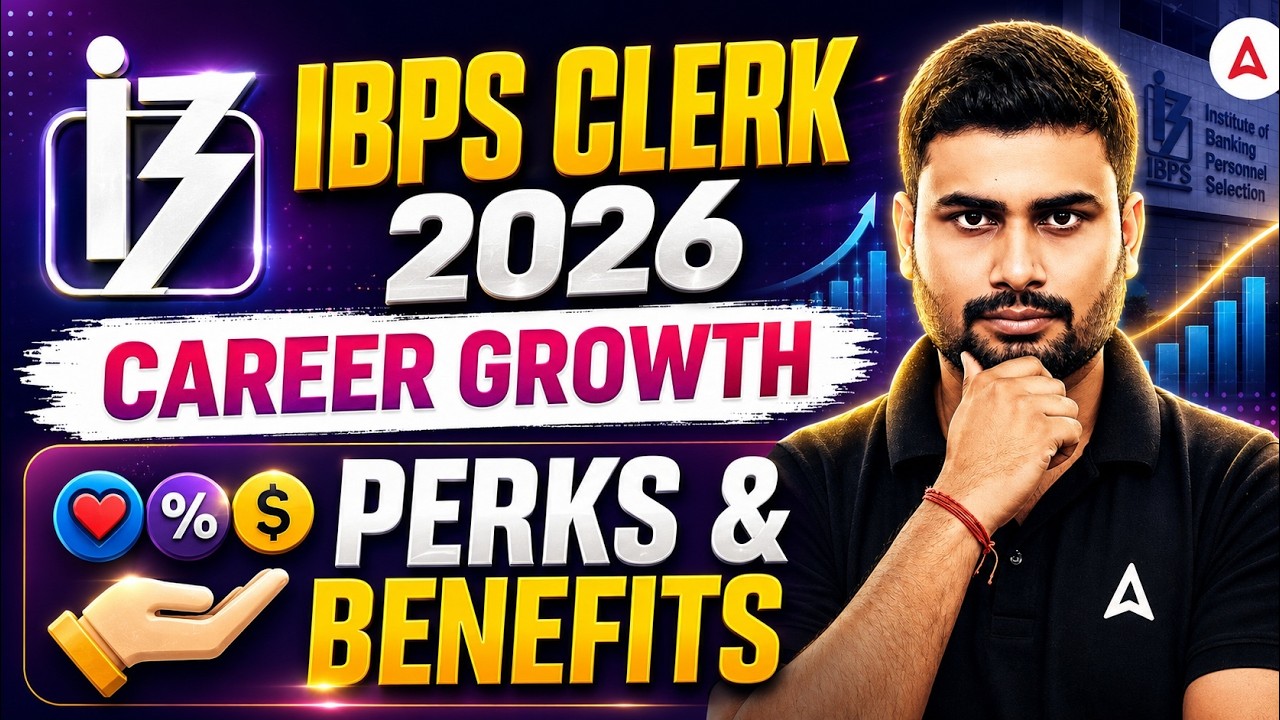 IBPS Clerk Career Growth 2026 | Salary, Perks & Path | By Vaibhav Srivastava