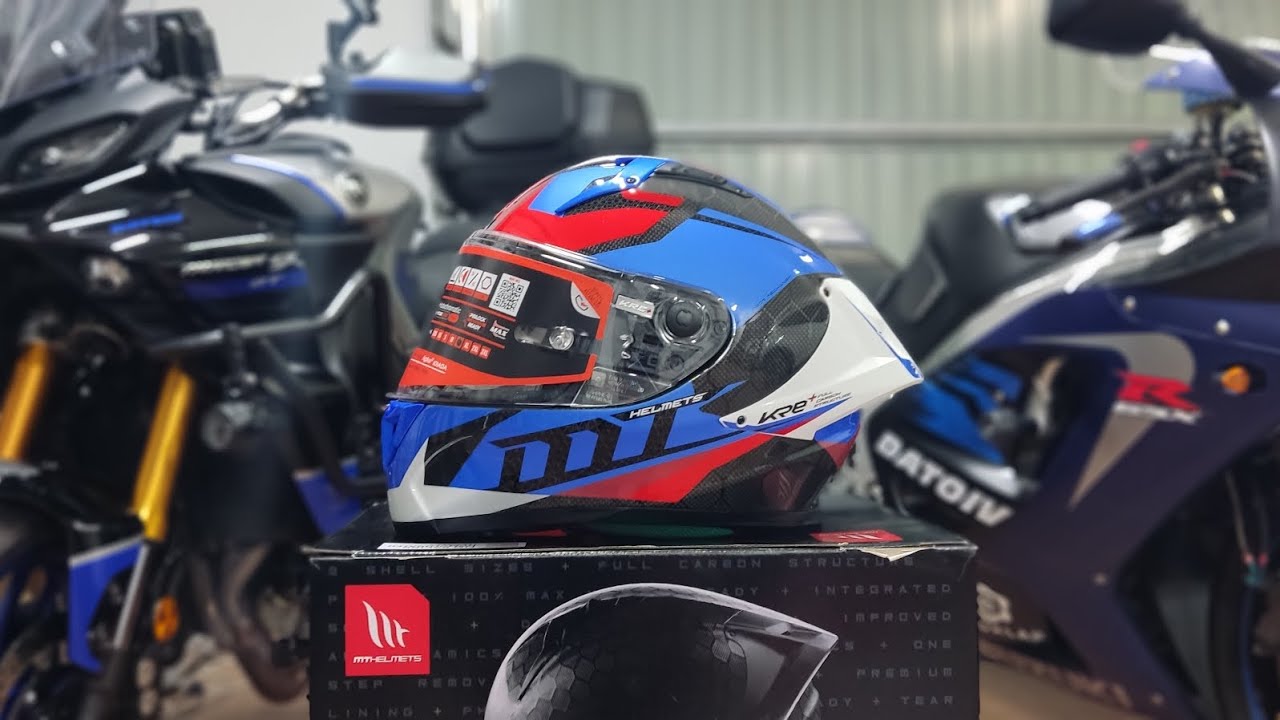 MT KRE+ UNBOXING Y PRIMERAS IMPRESIONES.El casco de Pedro Acosta.