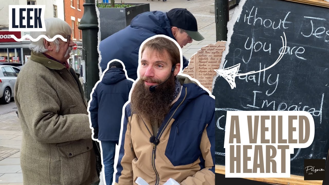 Is your soul visually impaired? The veil  #streetpreaching #streetpreacher