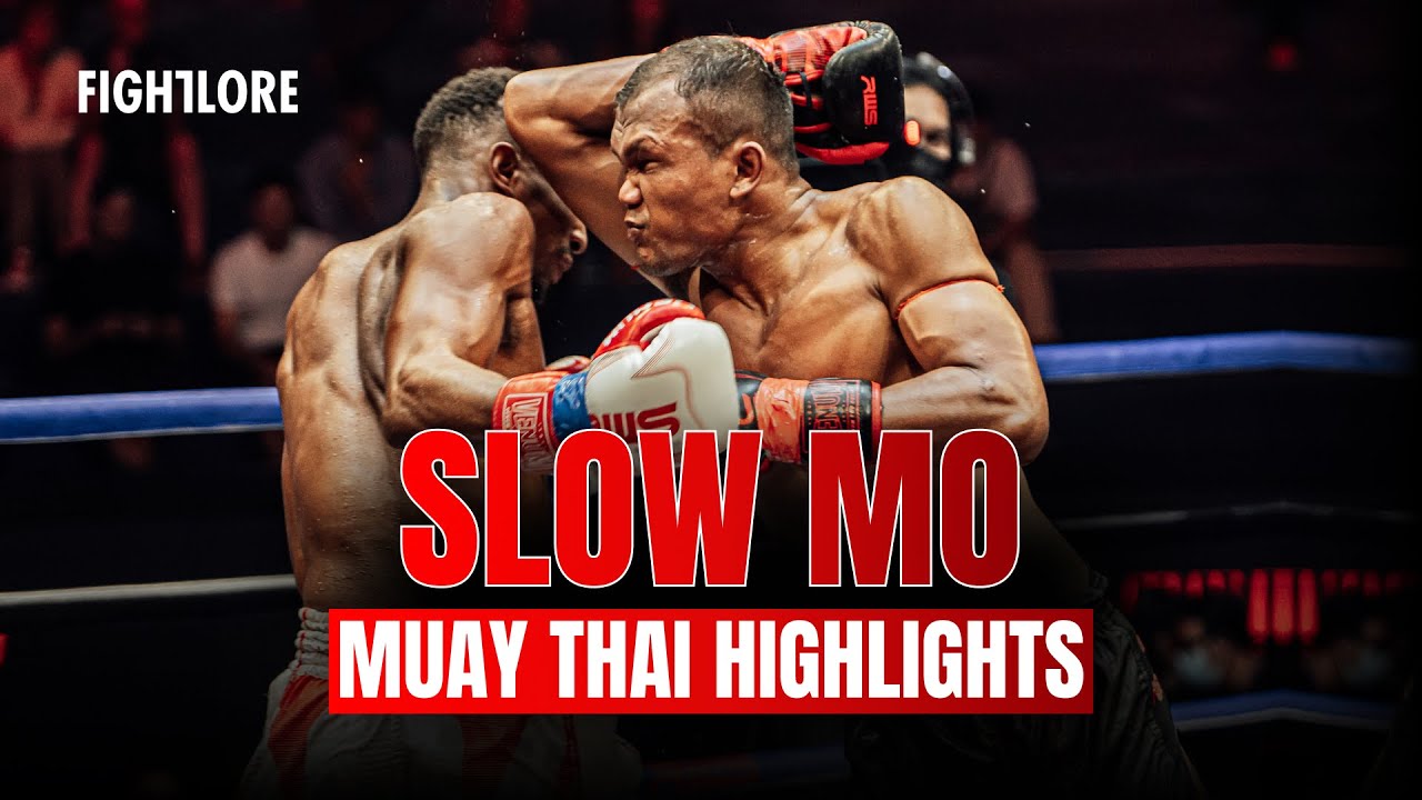 Beautiful Muay Thai Slow Motion Fight Highlights RWS I Fightlore Official