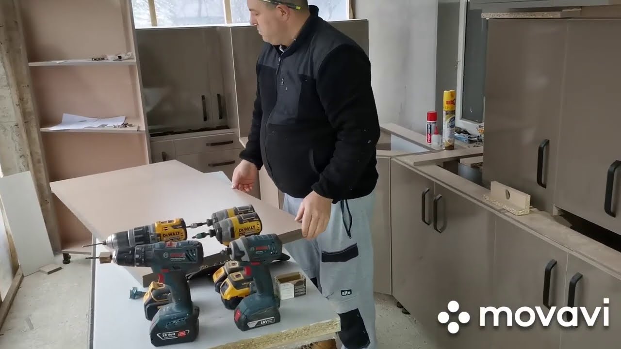 Cum se face o mobilă pentru bucătărie din pal melaminat, episodul1.