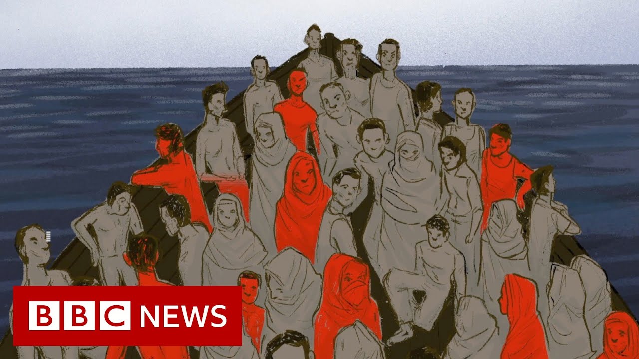 Rohingya refugees' perilous journey in search of safety - BBC News