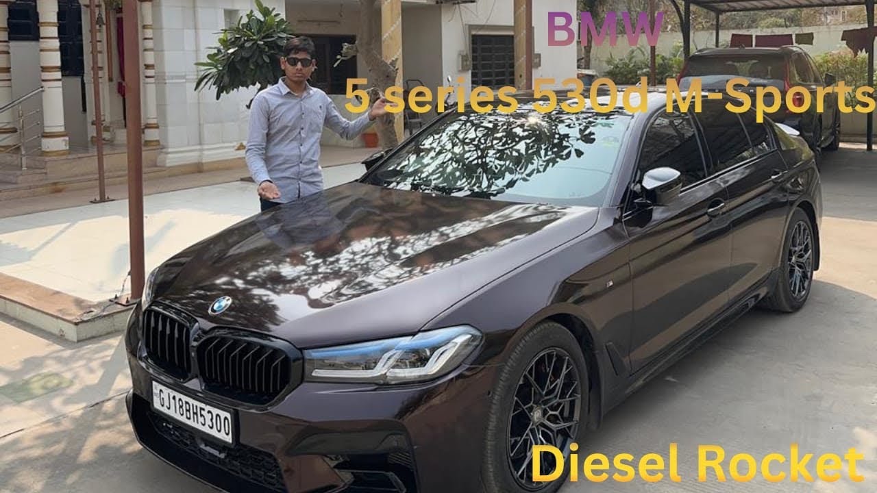 BMW 5 Series 530d M-sports review || Diesel Rocket || Super fun to drive || (2018).