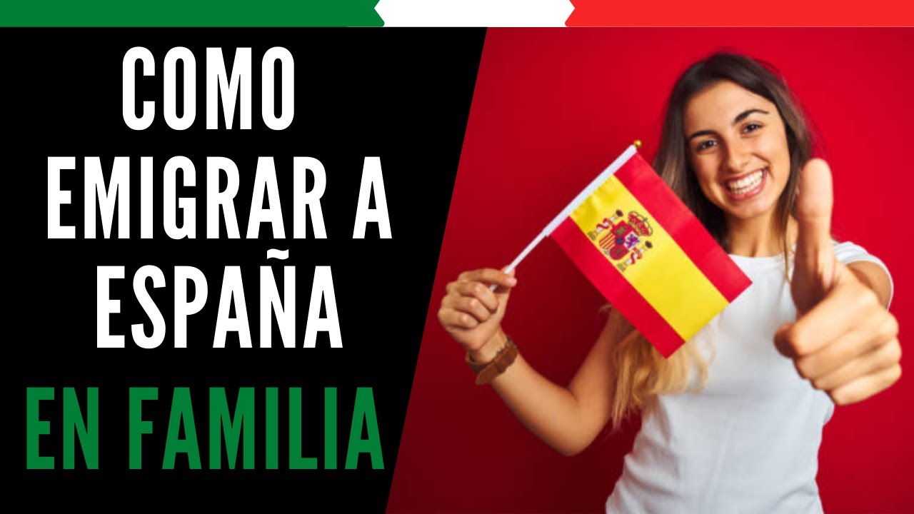 Como EMIGRAR a España en familia ✅Con pasaporte Italiano✅