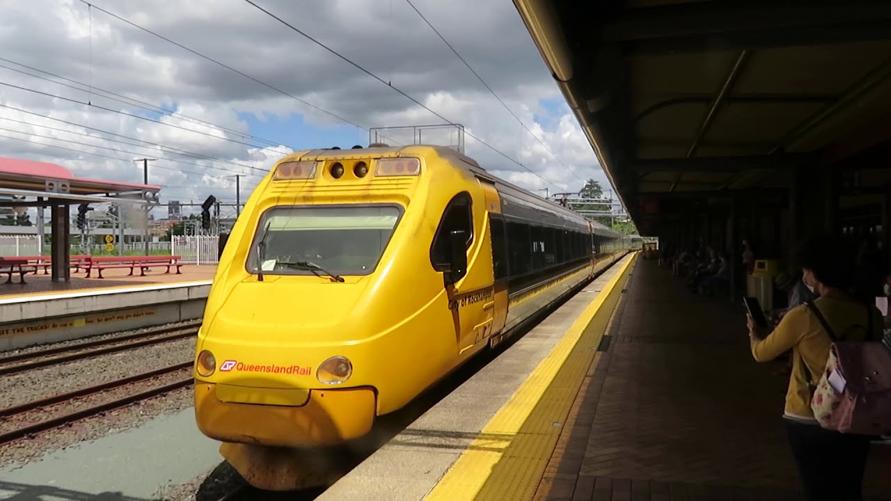 Brisbane ton Hervey Bay by train and bus. John Coyle video.