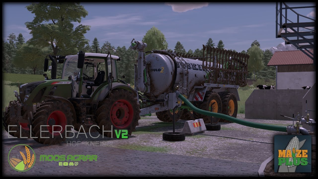 LS22 ELLERBACH V2 Hof Kneissl #142 Realismus Selbstversuch mit M+ - Der Fluch hat uns ereilt