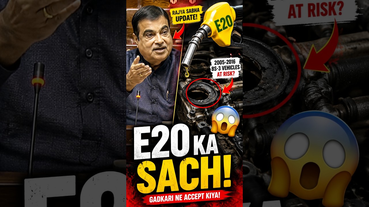Did Nitin Gadkari Finally Admit the Truth About E20? 😳