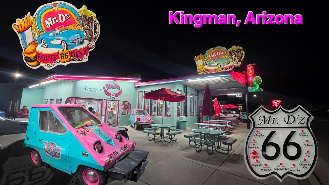 Закусочная Mr. D'z Route 66 Diner - Кингман, Аризона