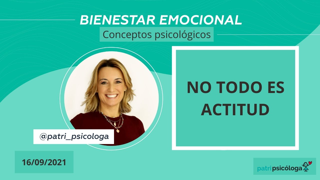 ❌ No todo es actitud