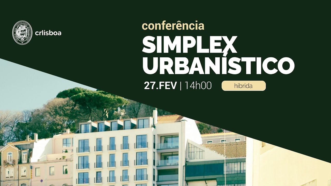 Simplex Urbanístico | Conferência Híbrida