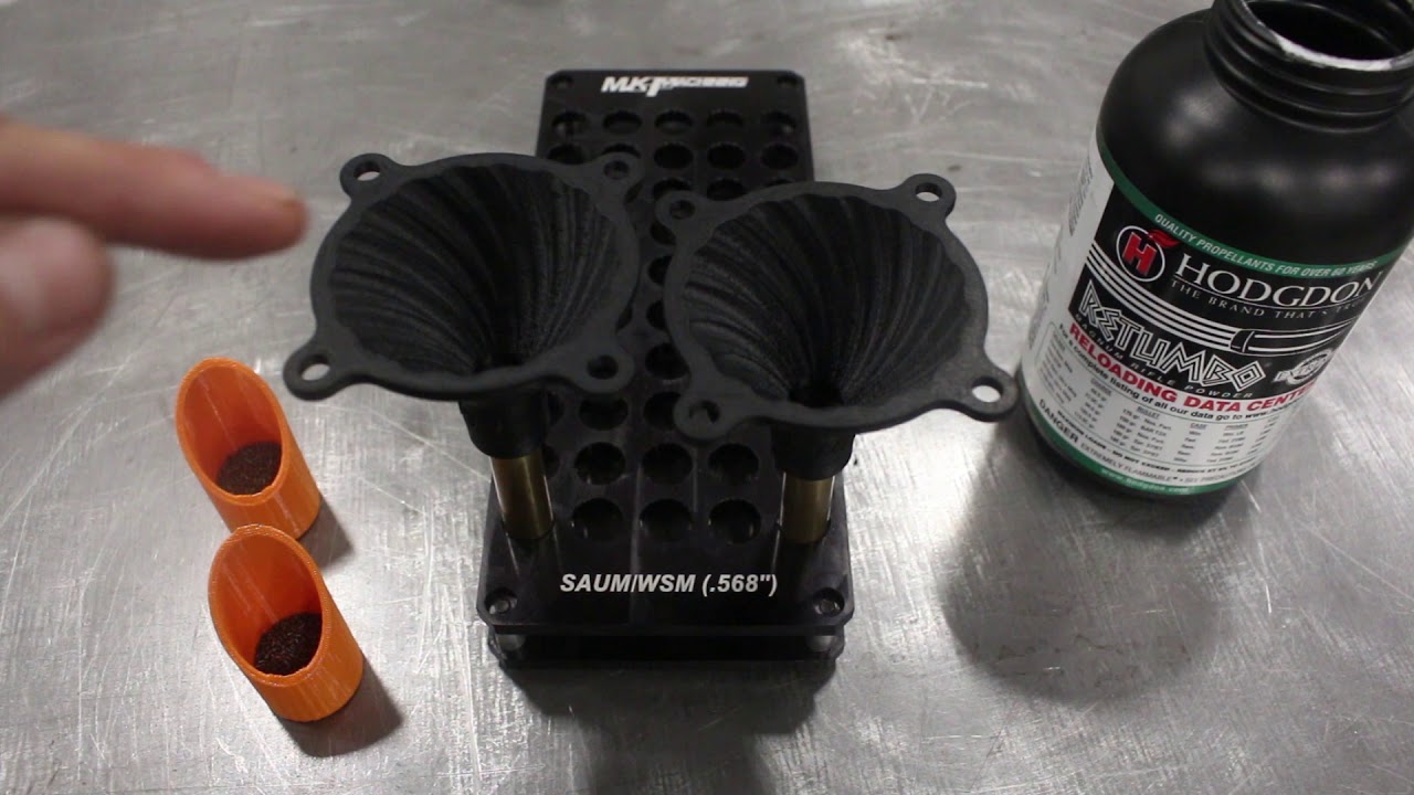 MK Machining Modular Anti-Static Powder Funnel