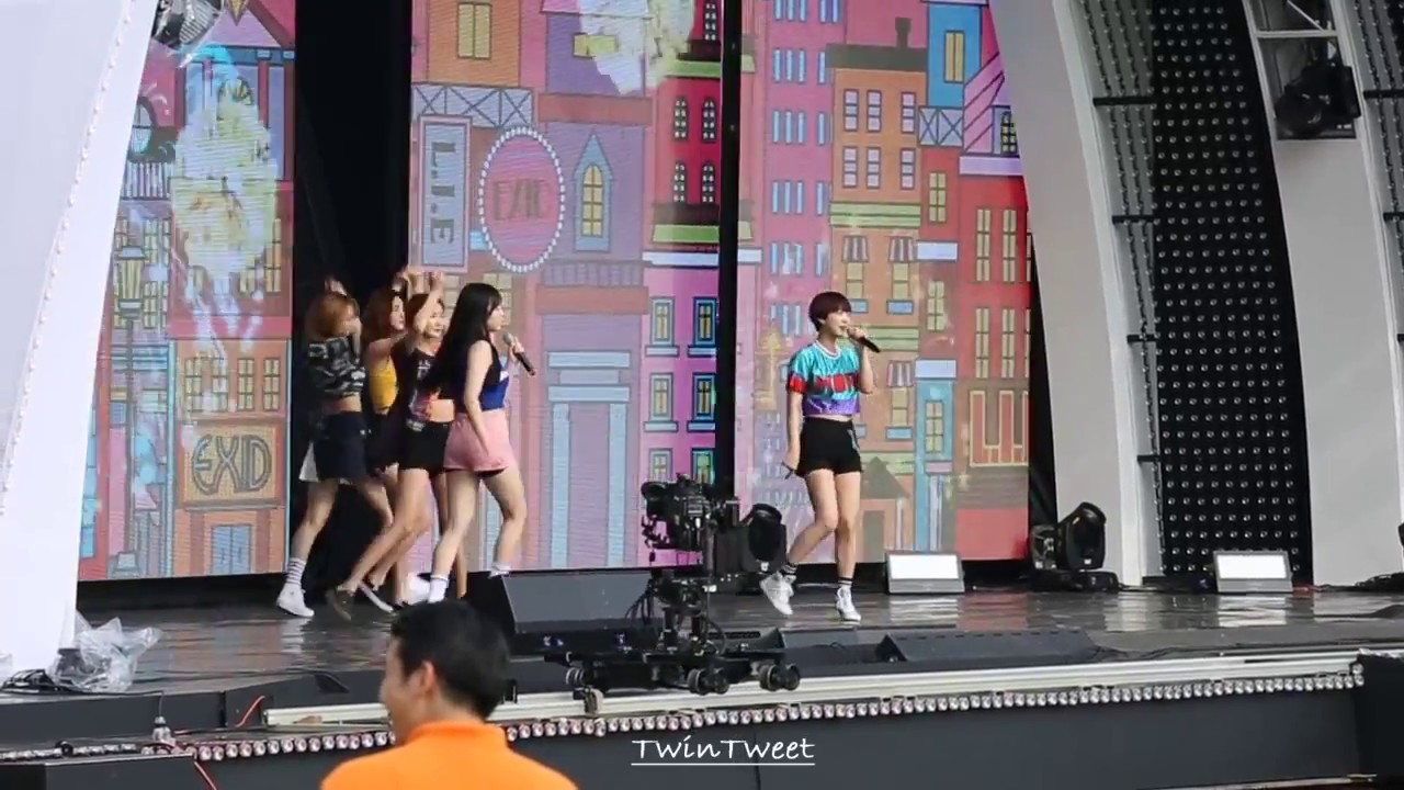 160814 DMZ 평화콘서트 2차 리허설 EXID - L.I.E (rehearsal)
