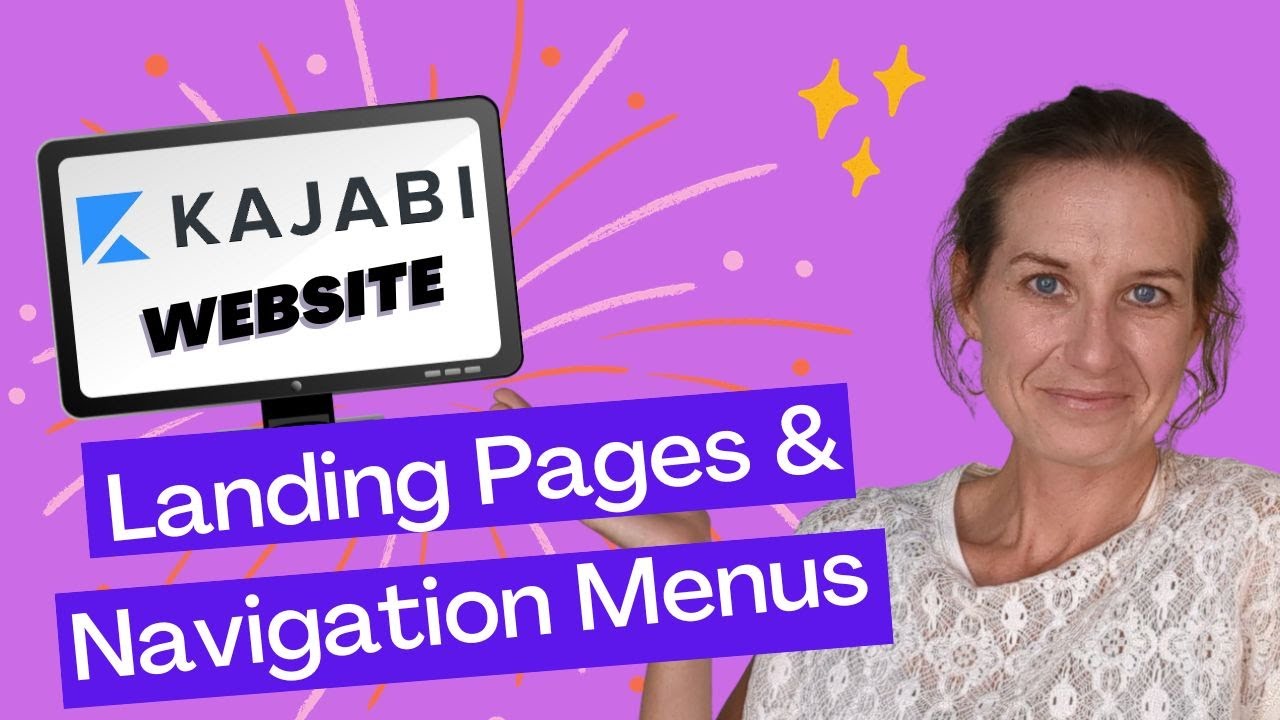 Building a Website in Kajabi: Using navigation menus to link pages