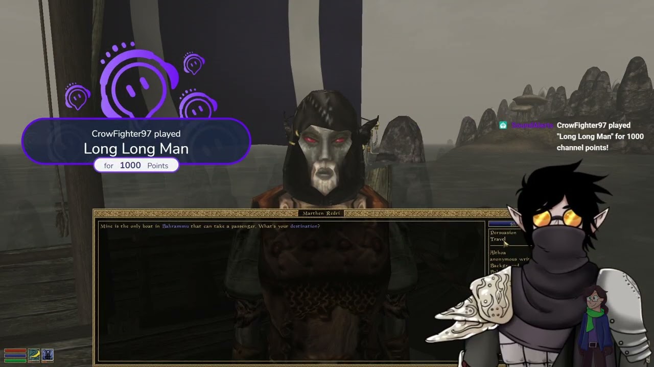 HE INSERTED HIMSELF INTO THE GAME! - Morrowind VOD