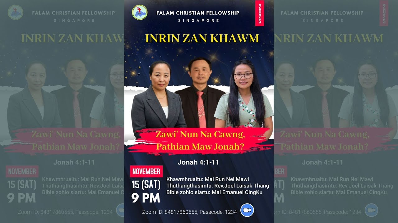 FCFS Inrin Zan Khawm November 15 , 2025