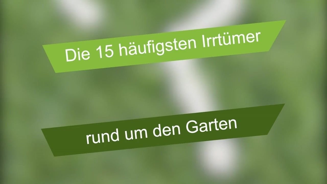Gartentipp: Die 15 h&auml;ufigsten Gartenfehler - So vermeidest du sie