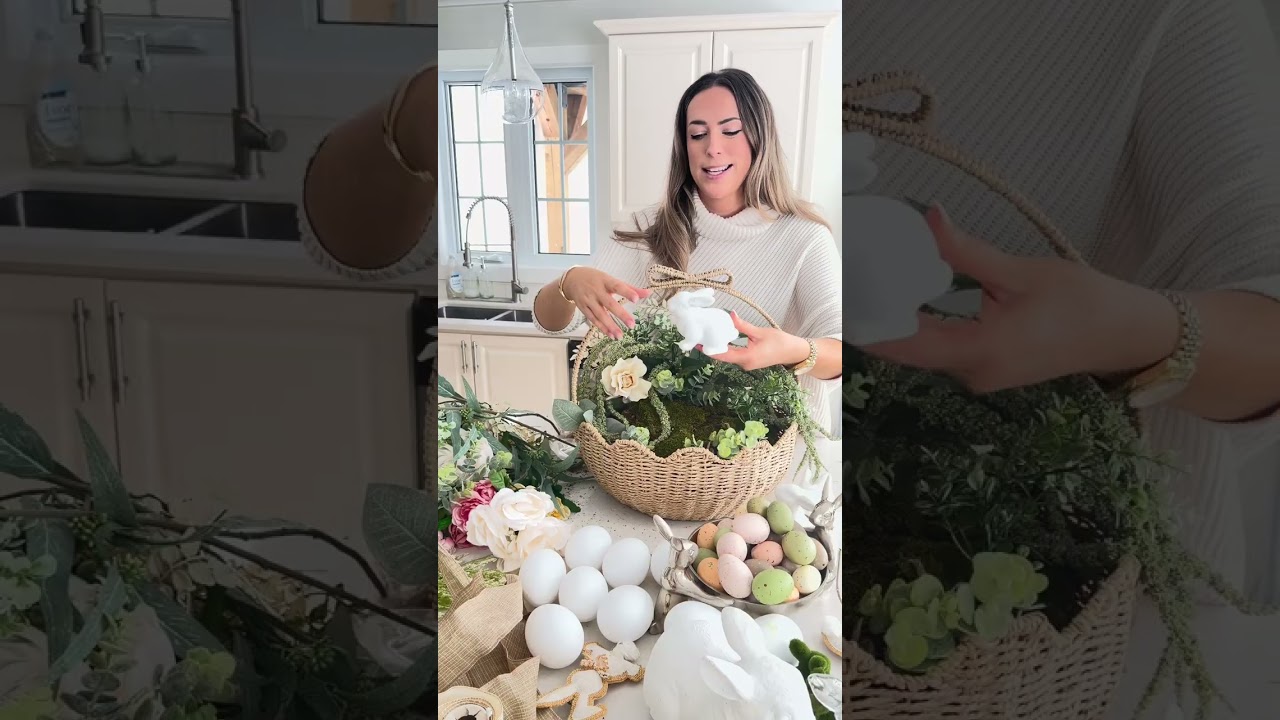 Skip the plastic Easter baskets… and make this one instead