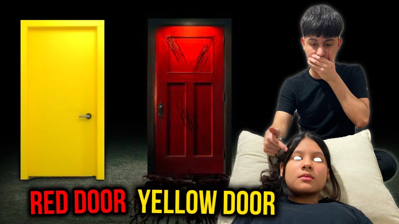 NUNCA JUEGUES RED DOOR YELLOW DOOR en la MADRUGADA!! 😱 *Lo probe y esto paso*