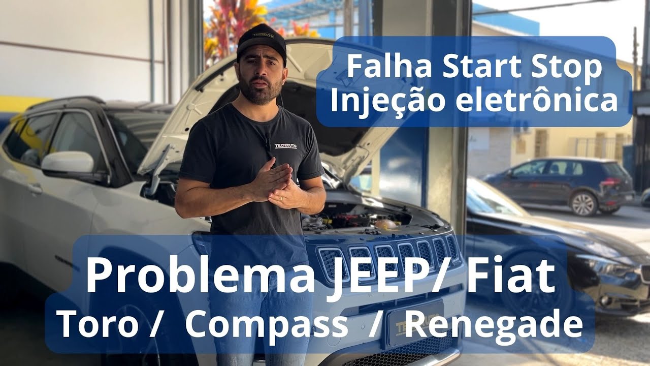 Problema JEEP, FIAT / Toro , compass, renegade não pega -  Start Stop e Falha injeção eletronica