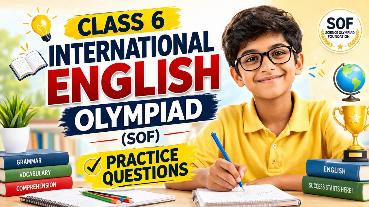 International English Olympiad (SOF) Class 6: Sample Practice Paper