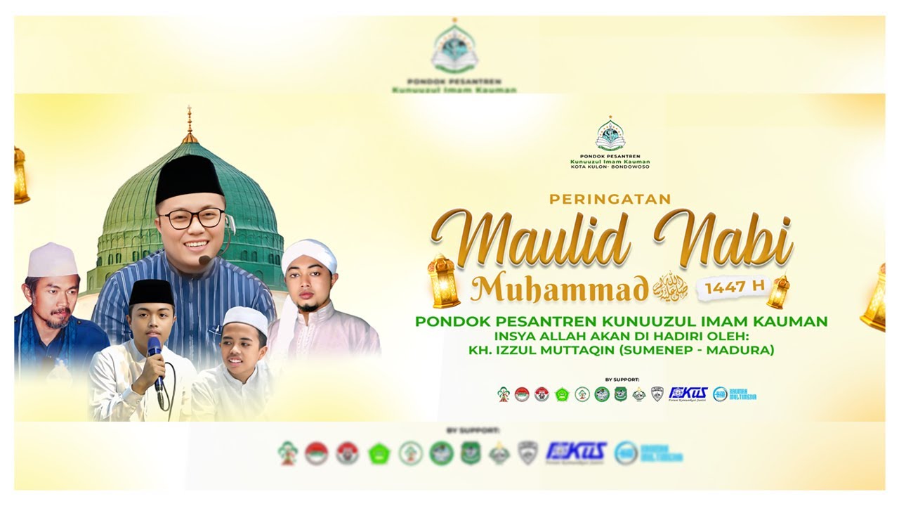 🔴 LIVE PERINGATAN MAULID NABI MUHAMMAD SAW 1447 H BERSAMA KH. IZZUL MUTTAQIN SUMENEP - MADURA