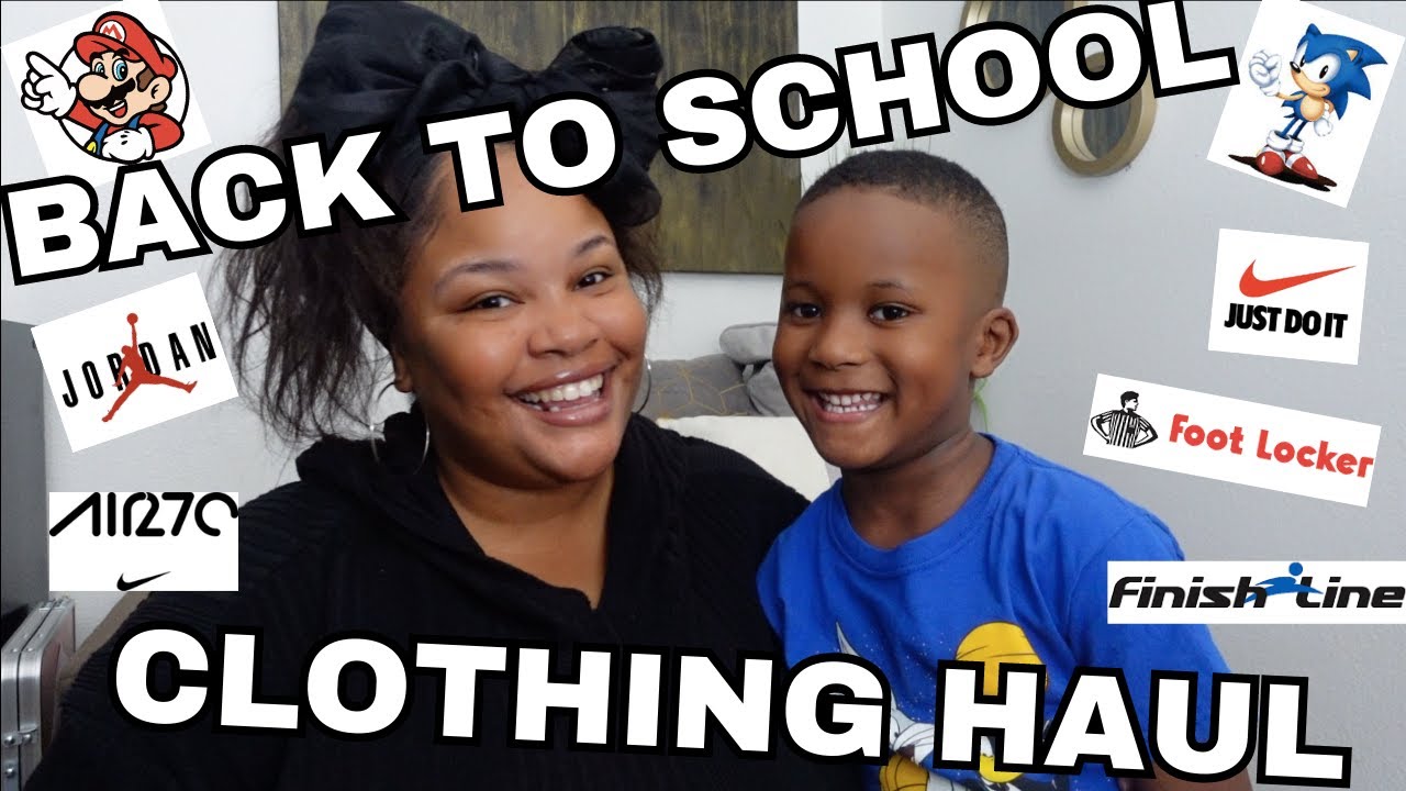KINDERGARTEN BACK TO SCHOOL CLOTHING HAUL| KOHLS, ROSS, WALMART, DD'S, BURLINGTON, FOOTLOCKER & MORE