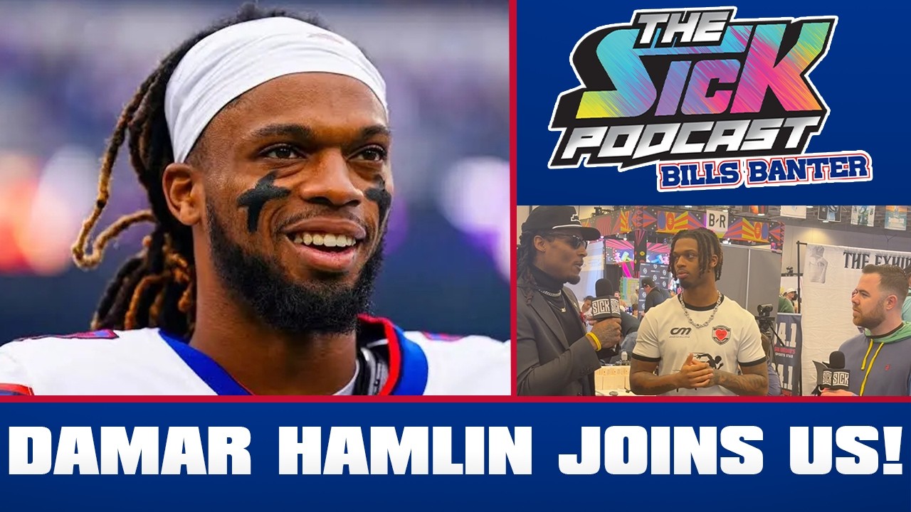 Damar Hamlin Joins Us! - Bills Banter #32