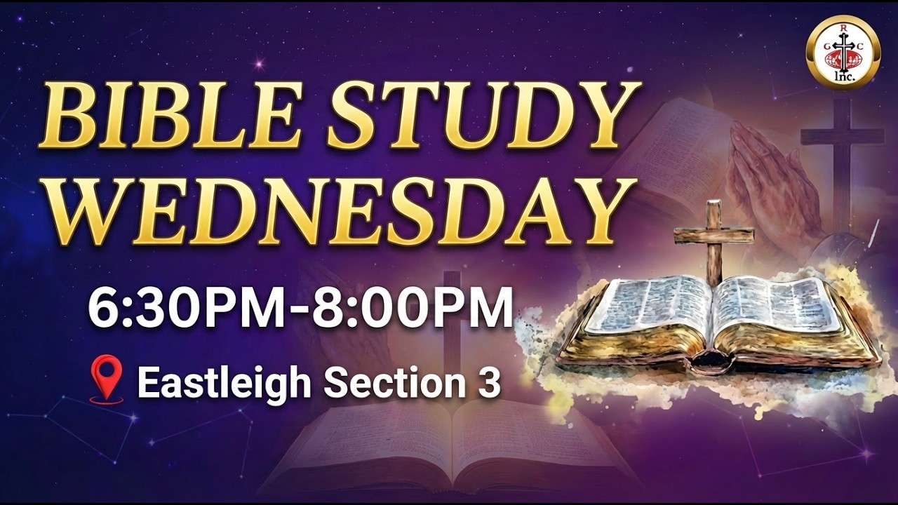 Welcome to our Wednesday Bible Study|| 4th March, 2026|