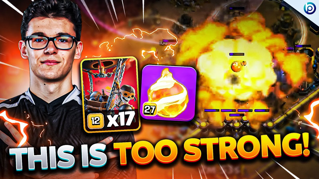 Rocket Loon Fireball – Perfect Strategy for TH17 Hard Mode