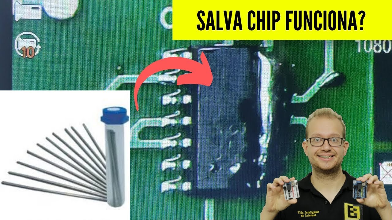O Que é Salva Chip? Como Utilizar Solda de Baixa Fusão para Dessoldar Componentes? Eletronica Facil