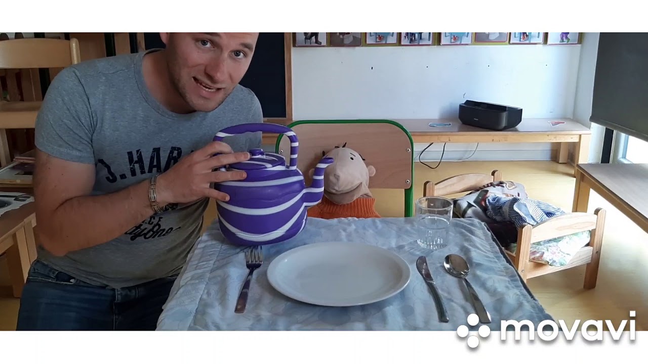 We dekken de tafel met Jules!