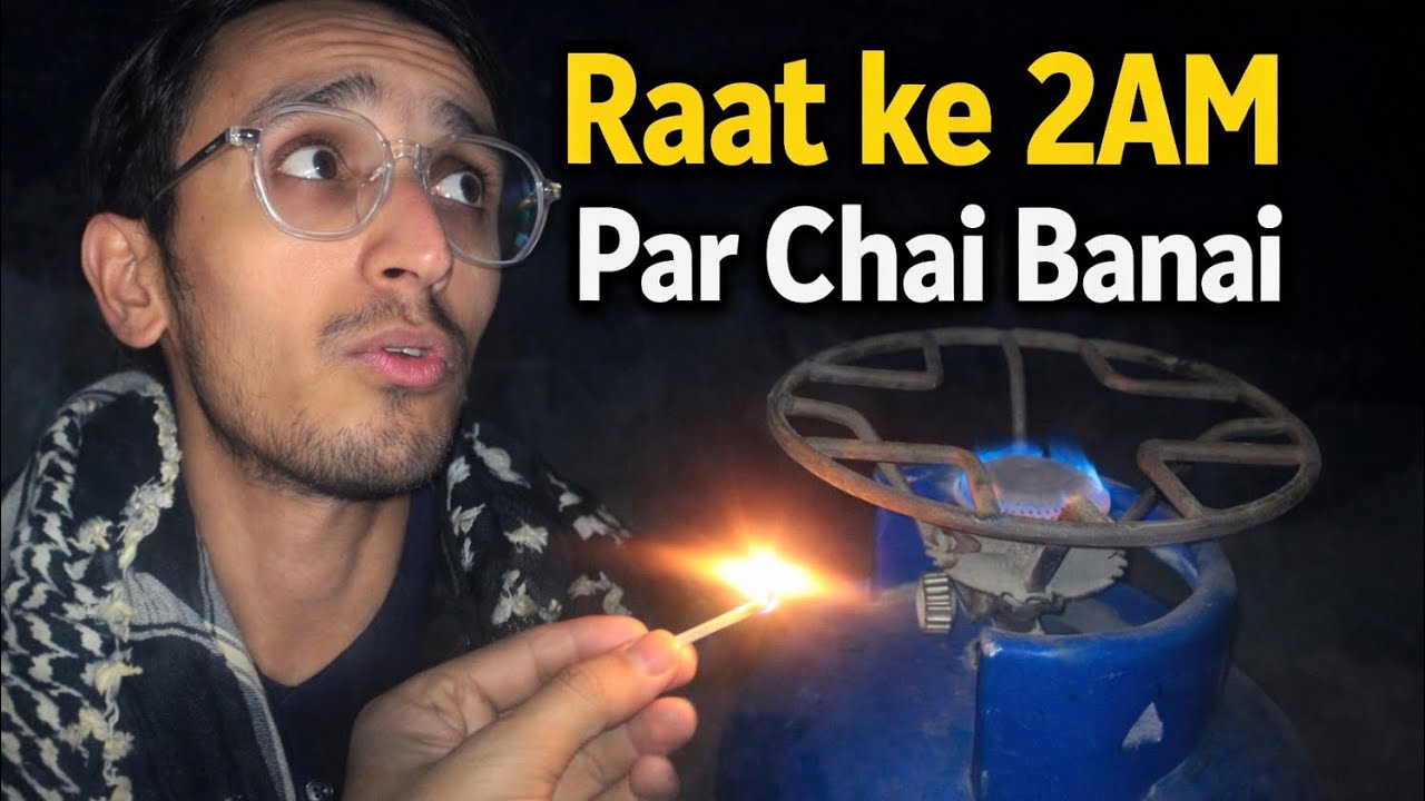Raat ke 2AM par chai banai | Mid night tea plan | Hamza Ehsan Vlogs | 2026 