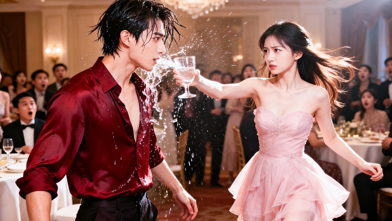 【超爽瞬间】窮女孩當眾潑水億萬總裁，怎料他卻一眼心動！ ❤️中國浪漫愛情劇 #赵露思 #肖战