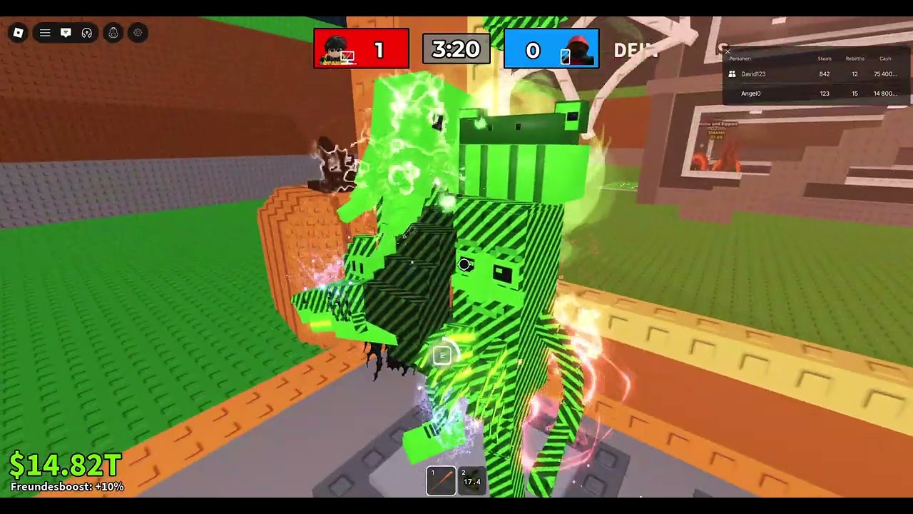 PvP gegen mein bro!!!