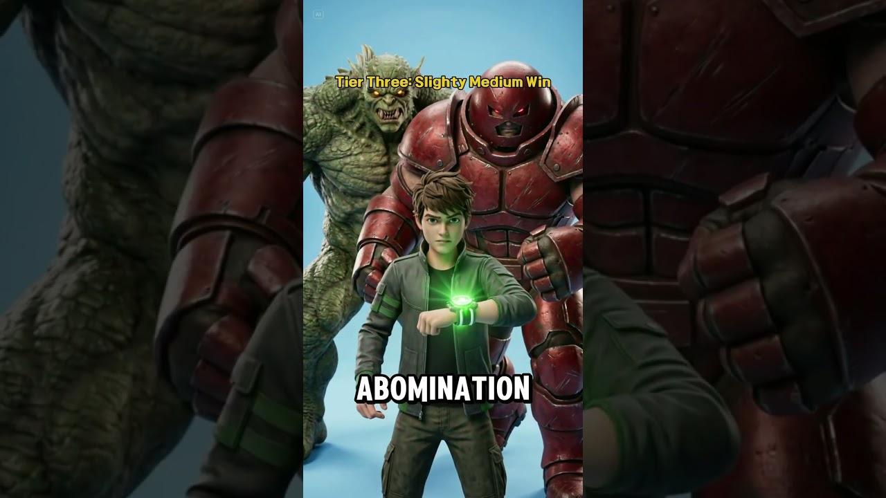 Marvel villains Vs Ben 10  #marvel #dcmultiverse #dc