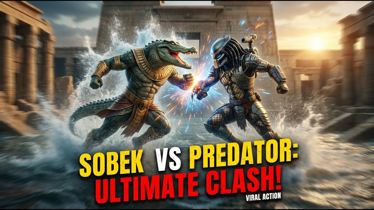 When a Predator Challenged a God of Egypt