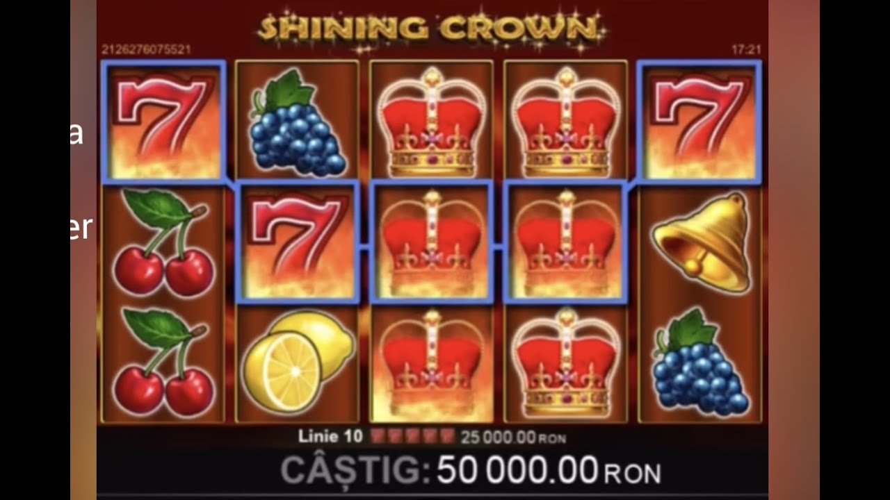 Castig de 50.000 RON la Shining Crown, 5 septari!