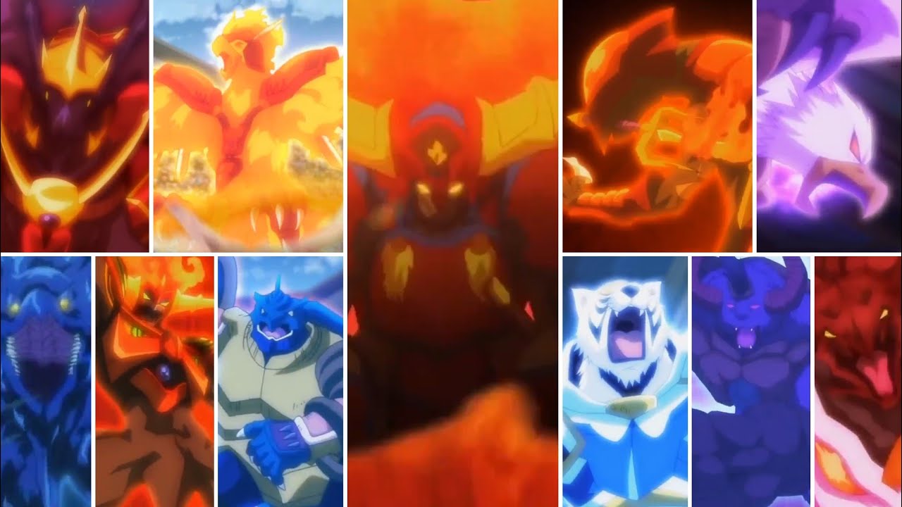 Beyblade Shogun Steel All Special Moves