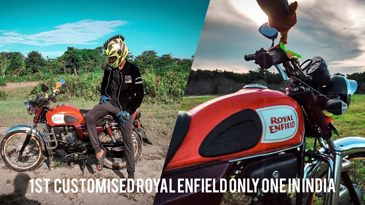 Hero Honda CD Dawn Modified in Royal Enfield 😎| limited edition | First customised royal enfield..😎🤙