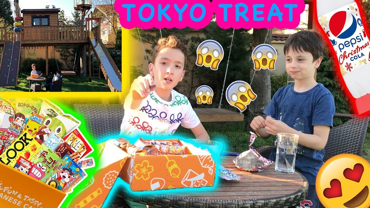TOKYO TREAT UNBOXING | КЪЩА НА ДЪРВО | ЕКСПЛОЗИЯ С ПЕПСИ !!! [WOW]