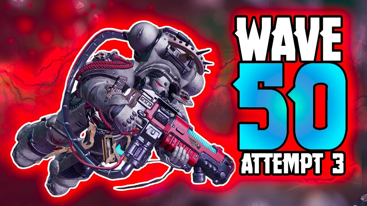 ☠️Ultra Wave 50 PUSH☠️3rd time the charm!? - Space Marine 2