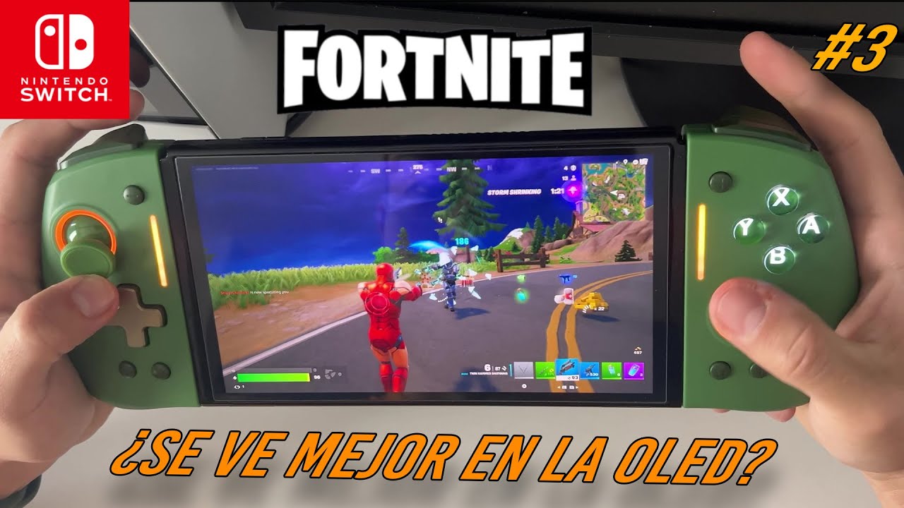 Así se ve la nueva temporada de Fortnite en la Nintendo Switch Oled