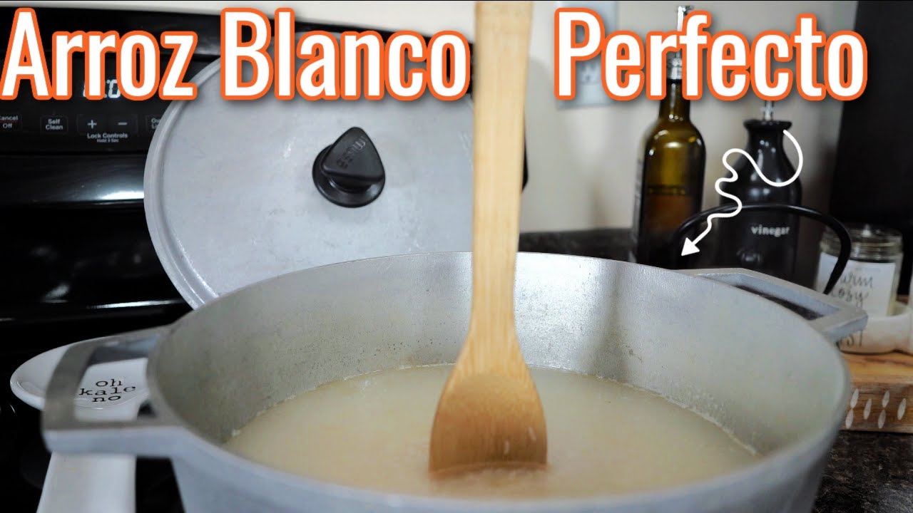 Arroz blanco PERFECTO, Otra manera de cocinar arroz PERFECTO ahora solo lo hago así!